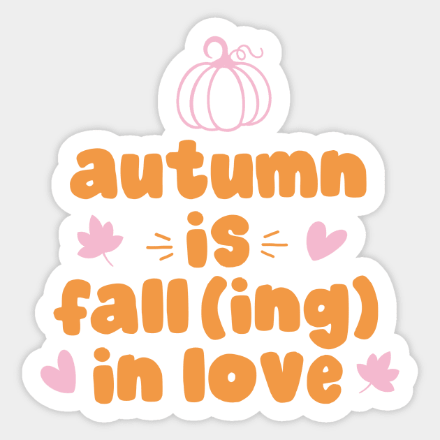 Autumn Sticker by Artery Designs Co.